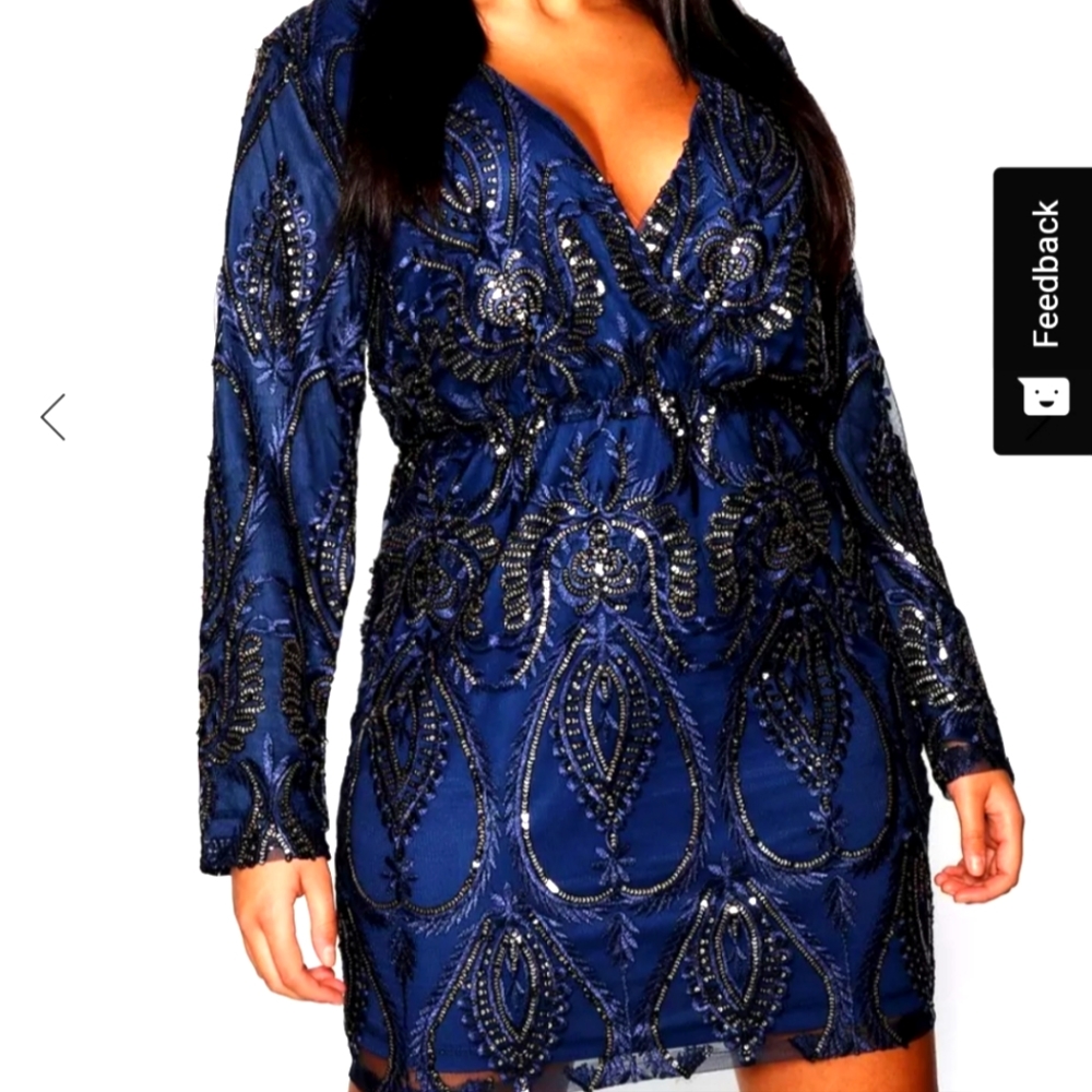 Boohoo Plus size 12 Dress Brand New